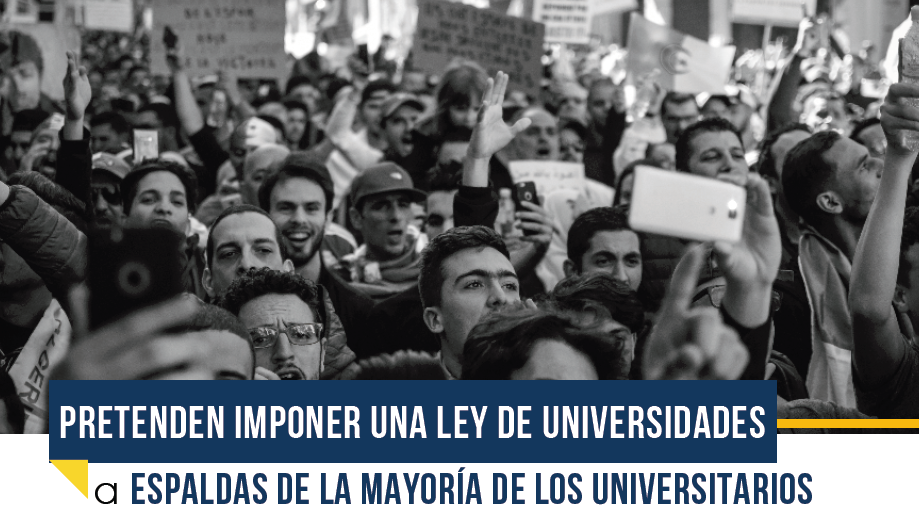 OBU SOS #19:  Gobierno pretende imponer una nueva Ley de Universidades.